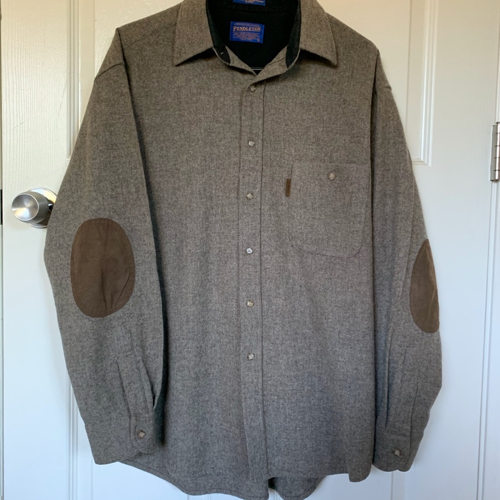 Pendleton light grey button up